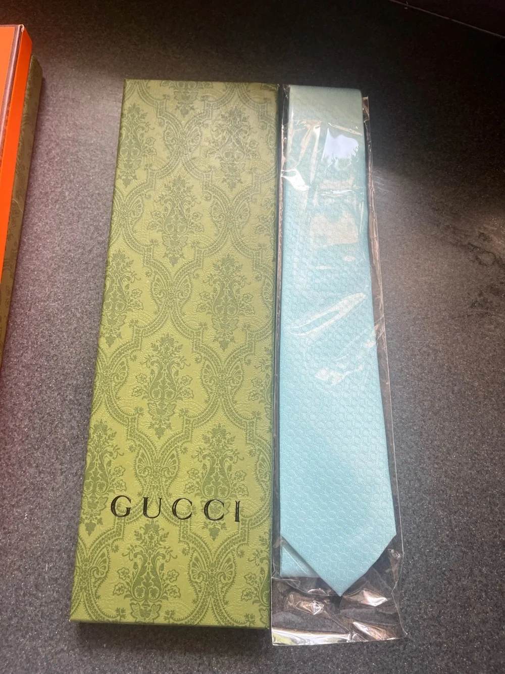Gucci style Men’s Light Blue Tie